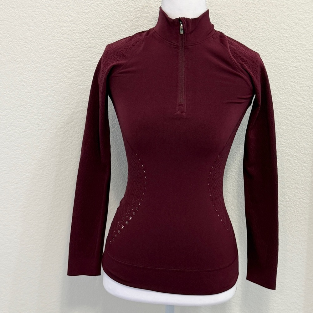 Lululemon Reveal 1/2 Zip Mindful Motion Long Sleeve - Picture 4 of 9